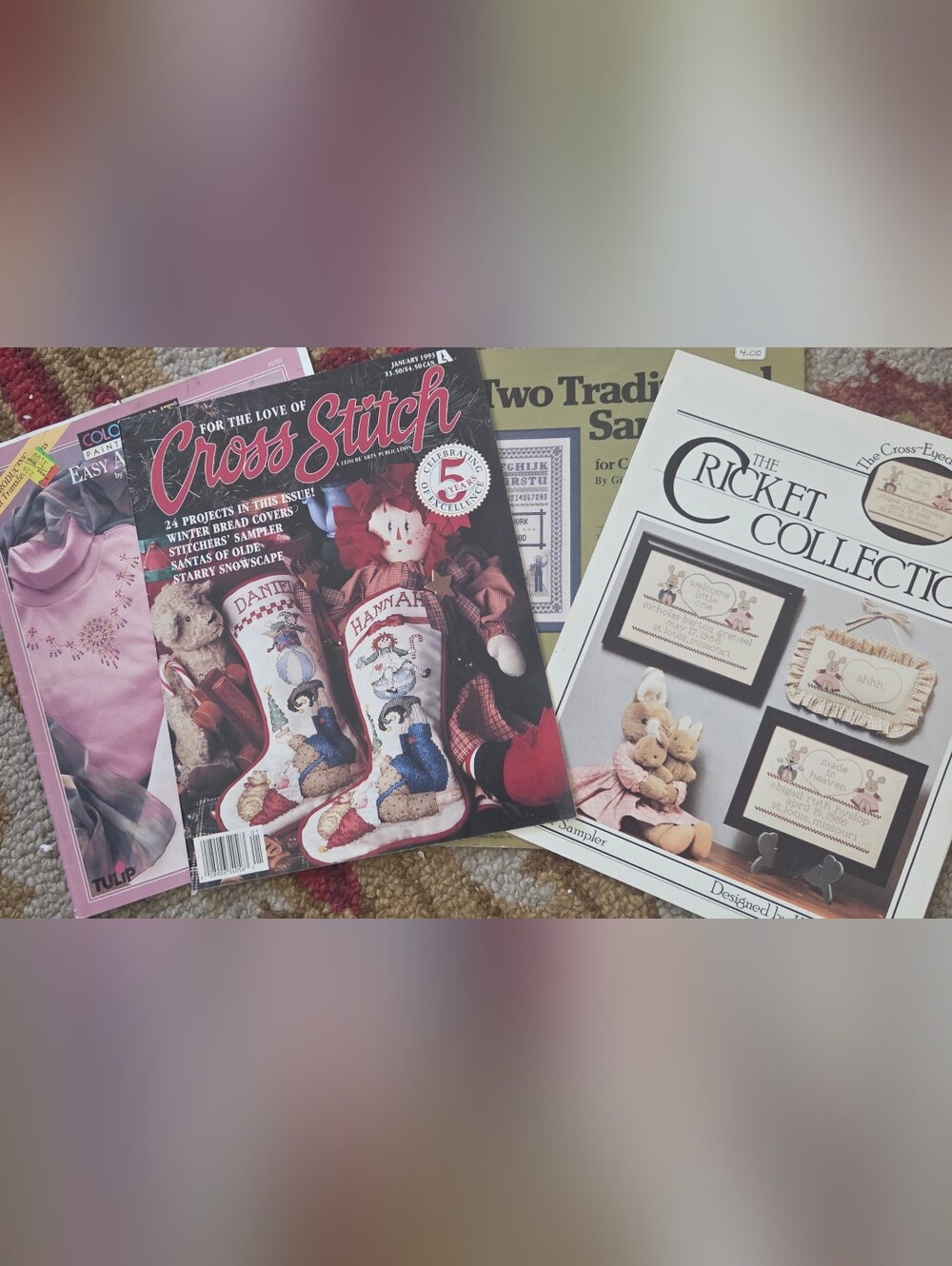 Vintage cross stitch  special editions Pamphlets #Needlepoint #crossstitch